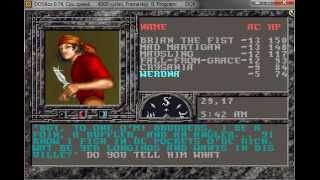 Let's Play Dark Queen of Krynn [DE] 30 Fleeing into the Tombs