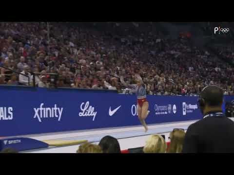 🥈 Sunisa Lee 🇺🇸 VT 14.100 2024 US Olympic Trials Day 2