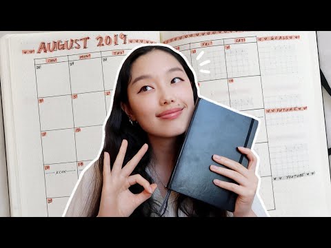 my simple minimalist bullet journal setup + plan with me!