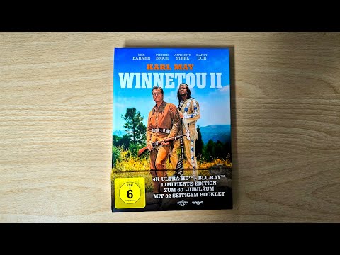 Winnetou II (1964) 4K UHD + Blu-ray Mediabook | Unboxing | Review | Filmkritik | @leoninestudios