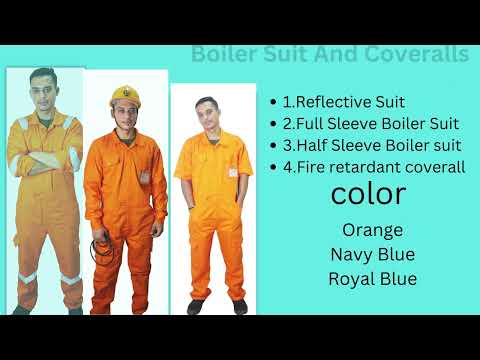 Cotton overalls boiler suit manufacturer in mumbai for workw...