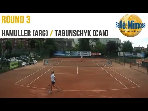 HAMULLER (ARG) vs TABUNSCHYK (CAN) 3rd Round - Court 12