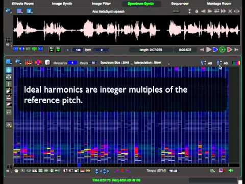 MetaSynth Spectrum Synth Basics
