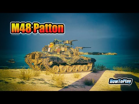 M48 Patton - 7 Frags 10.5K Damage - On Legend! - World Of Tanks