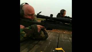 preview picture of video 'Me with my Accuracy International AW .308 at Hythe'