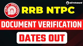 RRB NTPC Level 6 DV DATE OUT ? | RRB NTPC DV New Update | NTPC DV News