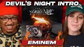 HE NEVER STOPPED RHYMING!! | Eminem - Devil's Night Intro | Reaction