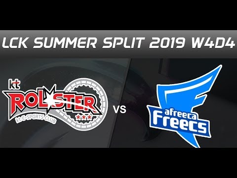 KT Rolster vs Afreeca Freecs | LCK Summer 2019 W4G1 | FULL GAME