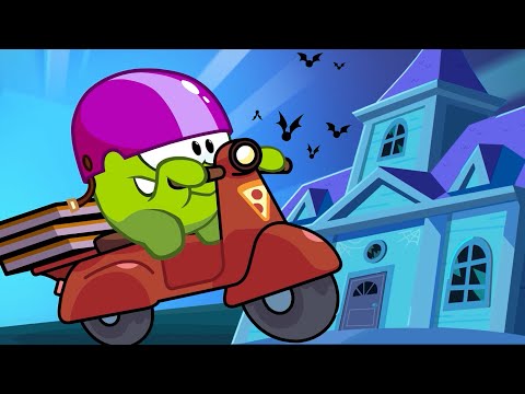 Ghostly Delivery 👻🚪 Om Nom vs. the Haunted Mansion