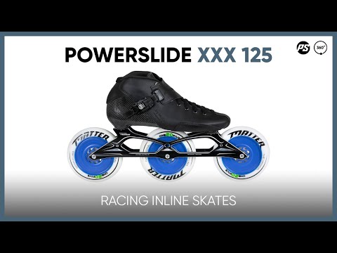 Powerslide 3X 125 Racing Inline Skates - Product Video