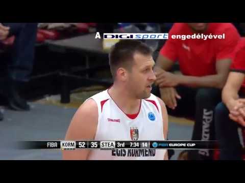 Egis Körmend – CSM Steaua Bucharest (román) 91–75 2. félidő