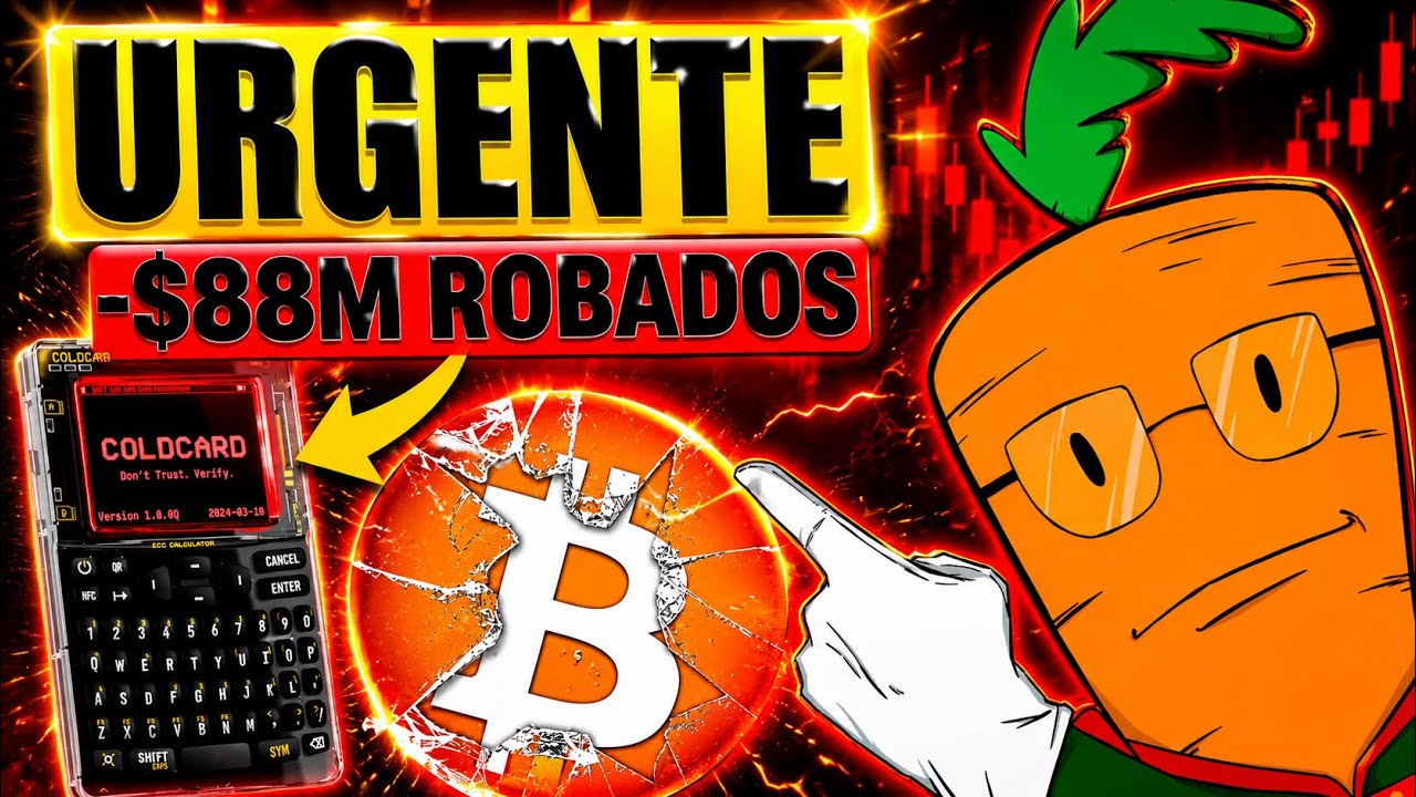 El hackeo de Coldcard cambia la AUTOCUSTODIA para SIEMPRE 🚨 | Soluciones y AIRDROPS