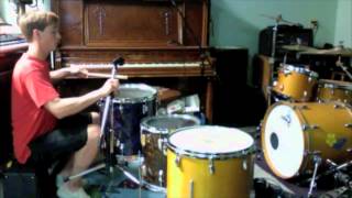 baylor carter: floor tom shoot out: gretsch usa maple, vintage ludwig, vintage rogers