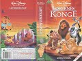 Løvernes Konge 16 August 1995 DK VHS