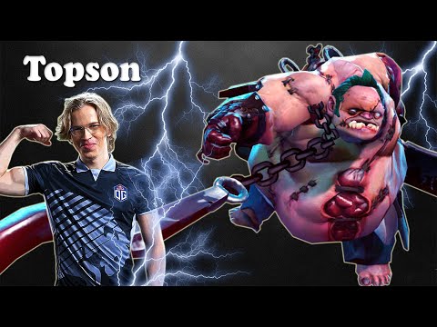 Topson - Pudge Midlane | Dota 2 7.28a Gameplay