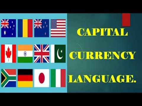 COUNTRIES, CAPITALS, CIRRENCIES AND LANGUAGES| Questions and Answers| Sanvi World🥰