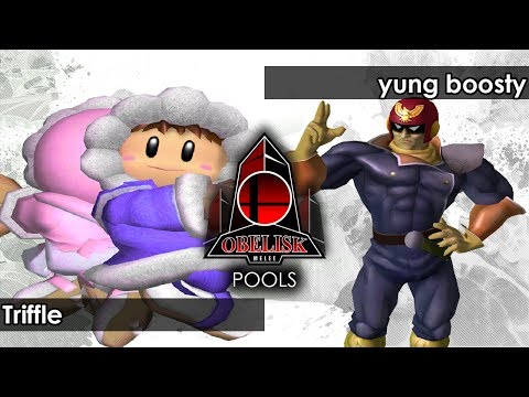 Melee: HOF | Triffle (Ice Climbers) V UMA | yung boosty (Falcon) - Obelisk 83 Tourney SSBM