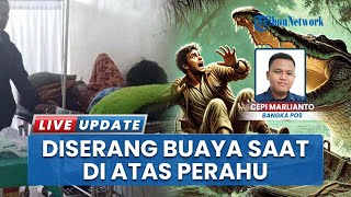 Buaya Sambar Paha Nelayan di Bangka Selatan hingga Nyaris Tewas, Berhasil Selamat meski Luka Parah