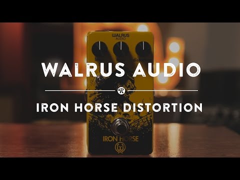 Walrus Audio Iron Horse V1 Distortion Original True Bypass Guitar Effect Pedal image 7