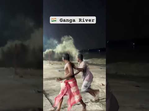Indian Ganga River #floods #gangariver #demolition #waterflood #rain