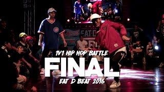 EAT D BEAT 2016 | Finals Hip Hop | ARYLL vs CHILL O