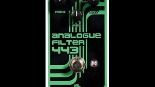 Video thumbnail for Mojo Hand FX Analogue Filter 443 Demo by Music Gear Fast by Music Gear Fast