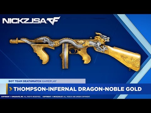 Thompson-Infernal Dragon-Noble Gold | CROSSFIRE China 2.0