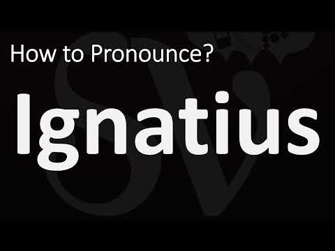 How to Pronounce Ignatius? (CORRECTLY)