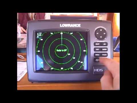 Our Lowrance HDS-7 Problems captured on video