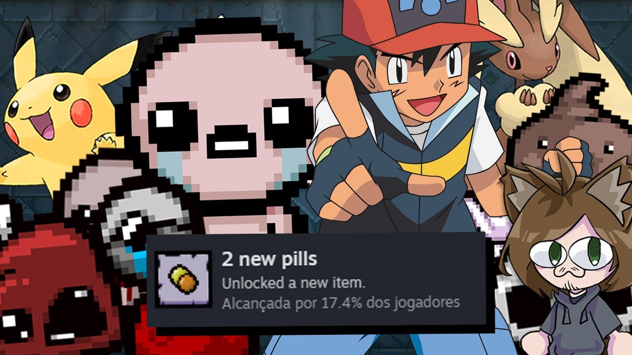 EU ODEIO ESSE DESAFIO DE *POKEMON* NO ISAAC! EU ODEIO O EDMUND MC MILLEN! EU ODEIO TUDO AAAAA