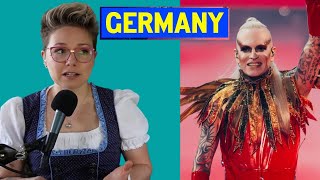 That was unexpected 🤔!  Germany Eurovision 2023 - Vocal Coach Analysis and Reaction