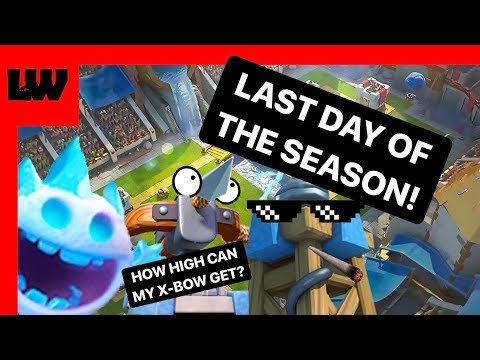 CLASH ROYALE LADDER X-BOW 2,9 EPISODE 10!
