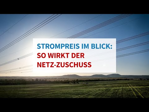 Strompreis im Blick: So wirkt der Netz-Zuschuss