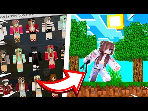 EMKAY PLAYS - HOW TO GET CUSTOM SKINS ON MINECRAFT BEDROCK EDITION! [XBOX ONE, PS4, PC, SWITCH]