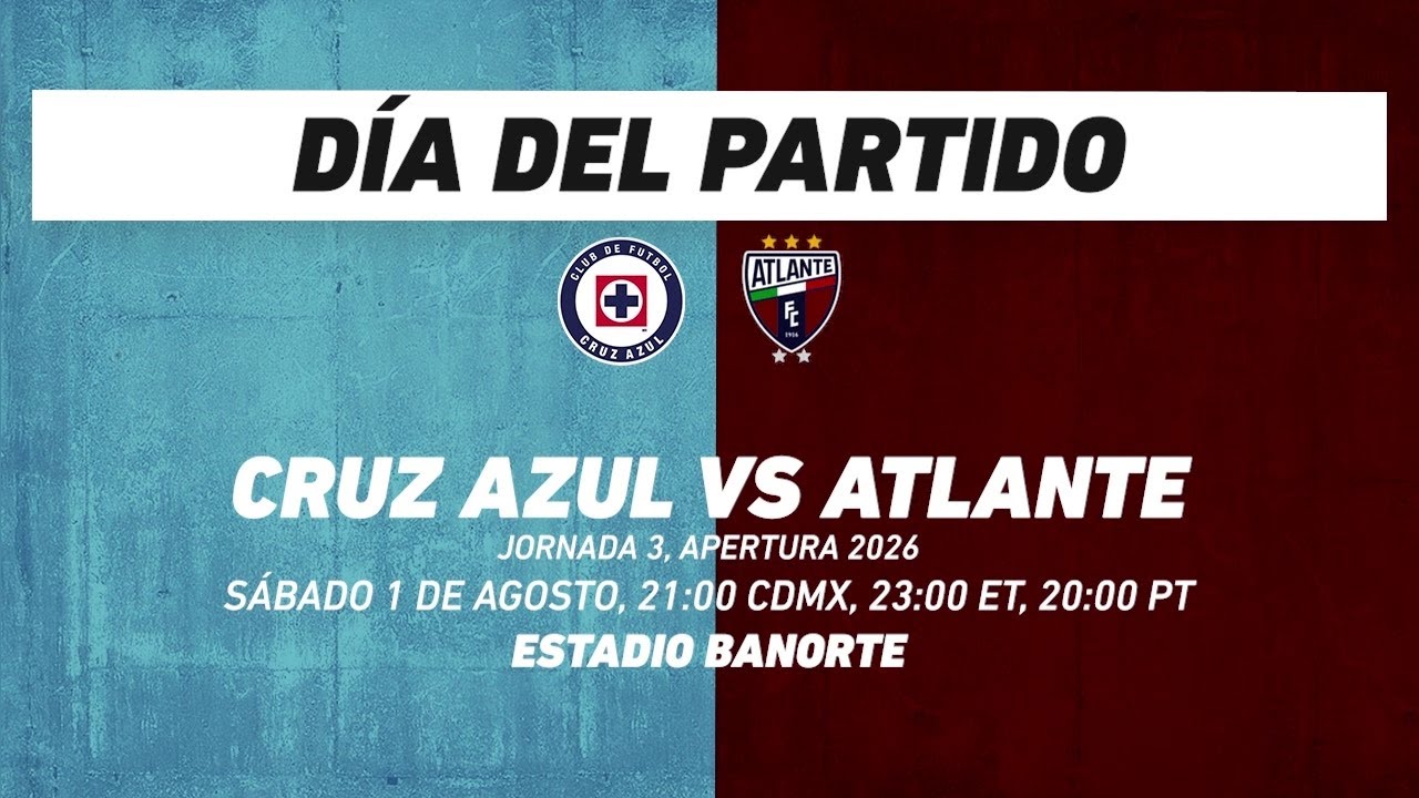 Cruz Azul vs Atlante, frente a frente: Liga MX