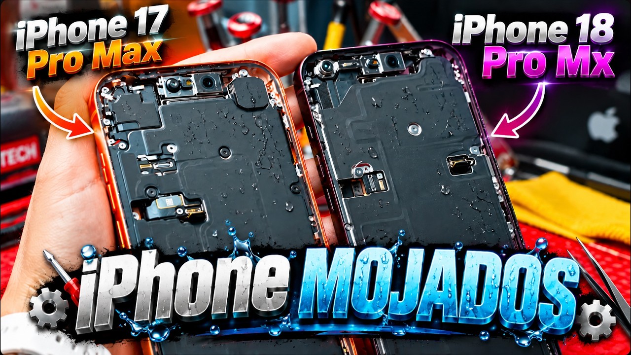 iPhone 18 Pro MAX Y 17 Pro MAX (REPARACION EN UN CARRO)