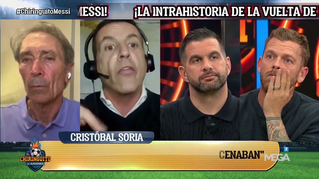Cristóbal Soria DESVELA la INTRAHISTORIA de la VISITA de MESSI al CAMP NOU.