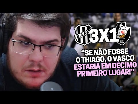 CASIMIRO REAGE: PONTE PRETA 3X1 VASCO PELA SÉRIE B 2022 (ATÉ QUANDO ISSO?) | Cortes do Casimito