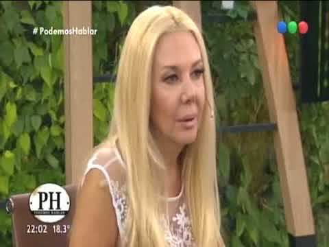 Mariana Nannis explicó porqué Alex Caniggia habla tan raro