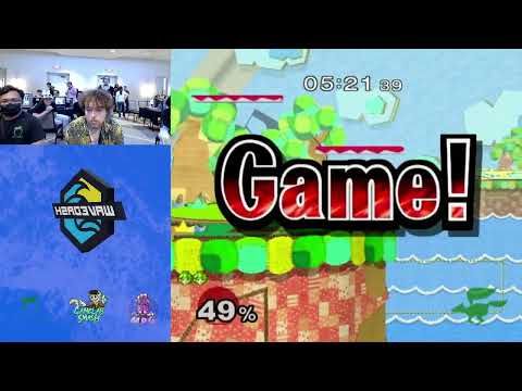 WaveDash 2023 Losers Quarter - Xela (Peach) Vs. Social Engineer (Fox) - SSBM Tournament