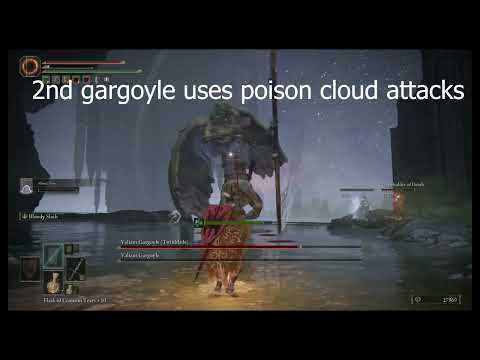 How to defeat Valiant Gargoyle (with possible cheese) - Elden Ring