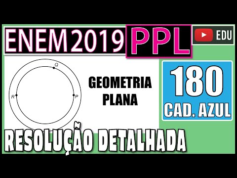 [ENEM 2019 PPL] 180 📘GEOMETRIA PLANA Uma pista circular delimitada por duas circunferências