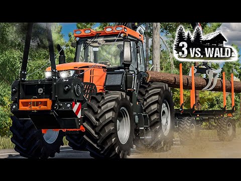 LS22 3 vs  Wald #08 -Illegal Wohnhaus gebaut: Holz verladen mit Beppi: Farming Simulator 22 Platinum