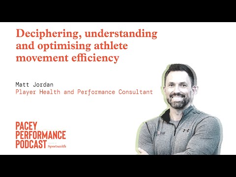 Deciphering, understanding and optimising athlete movement efficiency