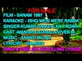 Ishq Mein Mere Rabba Karaoke With Lyrics For Male Only D2 Kumar Sanu Alka Yagnik Sanam 1997