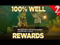 All 58 Well Locations Reward - Tears of the Kingdom