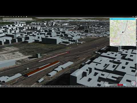 Simulação de trem 4K do mundo real da Eurocidade (MAV, ČD) de Budapeste a Praga.