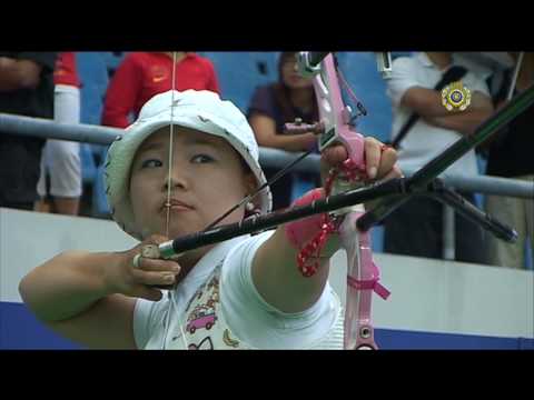 Yun Ok Hee v Berengere Schuh – recurve women gold | Shanghai 2009 Archery World Cup S4