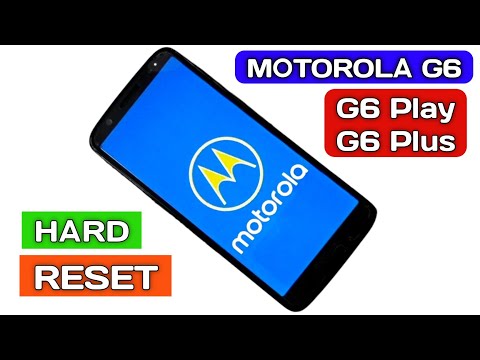 Moto G6/G6 play/G6 plus hard reset.||@TadrishinfoTech||