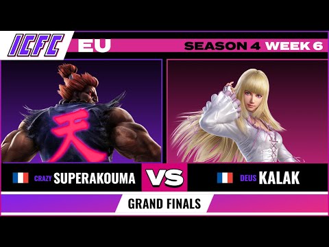 SuperAkouma (Akuma) vs. Kalak (Lili) Grand Finals - ICFC EU Tekken 7 Season 4 Week 6